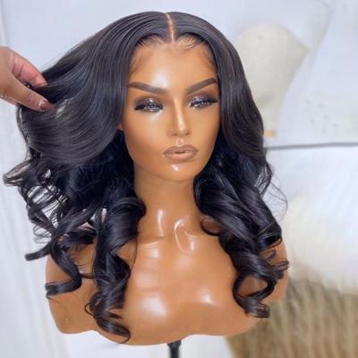 China 6X6 4X4 5X5 Hd Inch 6X6 4X4 5X5 Hd Body Wave 30 Inch Lace Closure Wigs Body Wave Silky Straight Handmade Raw Virgin Swiss Pre Plucked Lace Closure Wig for sale