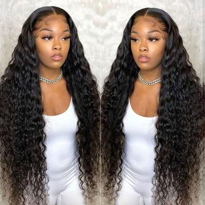 China Body Wave Drop Shipping Hd Heat Resistant Straight Hair 360 Straight Lace Body Wave Deep Water Wig Frontal Hair for sale