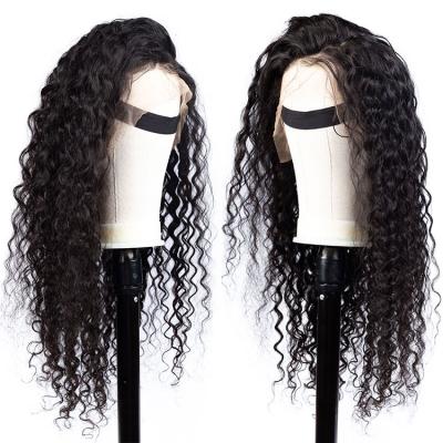 China Full Body Wave 13x4 13x6 360 Lace Wig 100% Virgin Brazilian Hair Human Hair Full Lace Wig for sale