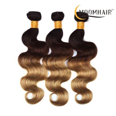 China Ombre Unprocessed 100% Human Hair Body Wave Body Wave Color Braiding Hair, Wholesale Ombre Hair Weave, Cheap Ombre Hair Extensions for sale