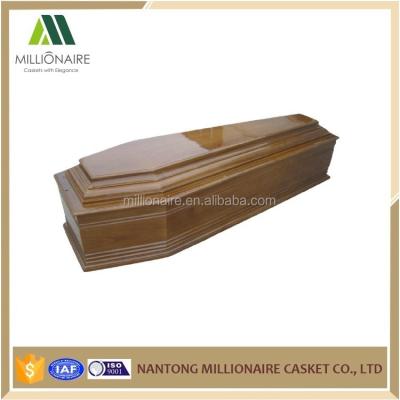 China European style handcrafted coffin for sale