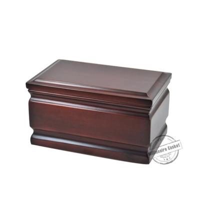 China Competitive price american cherry style wooden urn burial cinerary products for sale