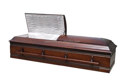 China Wholesale American Style China Coffin Nantong Jewish Millionaire for sale