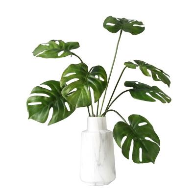 China hot sale New arrival Indoor ornamental artificial green plants Immortal plant ornamental plant monstera for sale