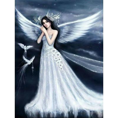 China Angel Wing Full Drill 5D Diamond Painting Elves Bird DIY Diamond Painting Elves Bird DIY Custom Environmental Friendly Diamond Painting Cross Stitch Kit for sale