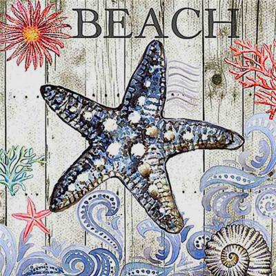 China Diamond Art Painting Handmade Gift Home Decor Diamond Painting Starfish Wall Art Beach Decor Environmental Friendly for sale