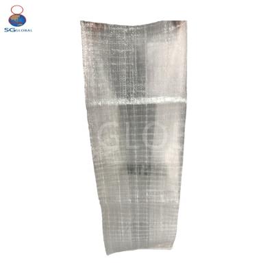 China 100kg 50kg 25kg Recyclable Transparent Empty PP Woven Rice Bags For Sale for sale