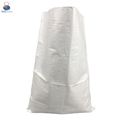 China Recyclable 10kg Laminated Wholesale PP Woven Chemical Fertilizer Packaging Bag 50kg 100kg for sale