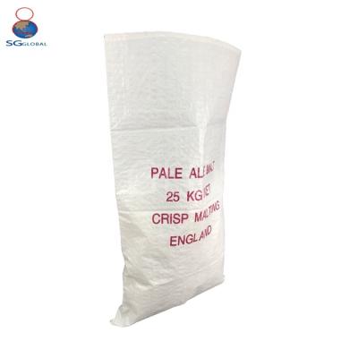 China China Supplier Recyclable Wholesale Fertilizer Animal Feed Packing 50kg PP Woven Polypropylene Bags for sale