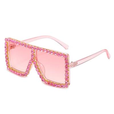 China Fashion Sunglasses Oversized Vacation Diamond Sunglasses Frame Fashion New Party Sunglasses WOMEN MEN for sale