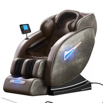 China Luxury Environmentally Friendly Weightless Suspension Cabin Full Package Full Body Airbag Legs And Feet Massage Wrapped Massage Chair With Pillow for sale