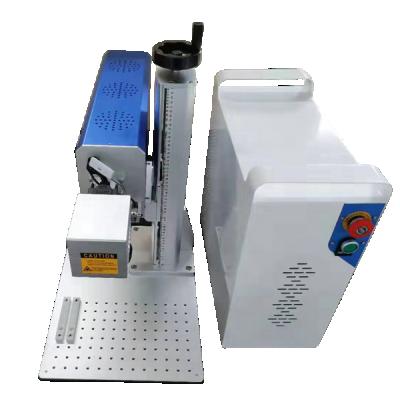 China 20w 30w 50w Co2 Laser Marking Machine 35W Co2 Laser Marking Machine Portable Type Desktop Slit Laser Marking Machine For Plastic Wood Glass for sale