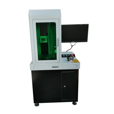 China Laser marking Jinan high quality 30w metal gold color fiber laser silver marking machine for sale to protect cover rotation axis included for sale