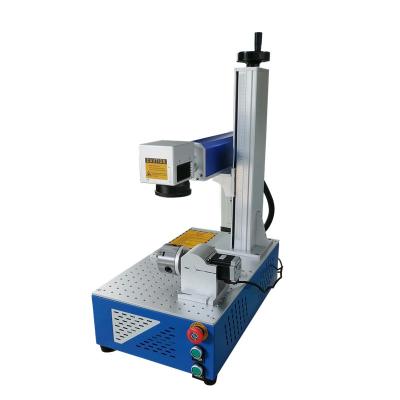 China Laser Marking 20W Raycus Split Fiber Laser Marking Machine For Gold Sliver Stainless Steel CNC Metal Laser Aluminum Brass Engraver for sale