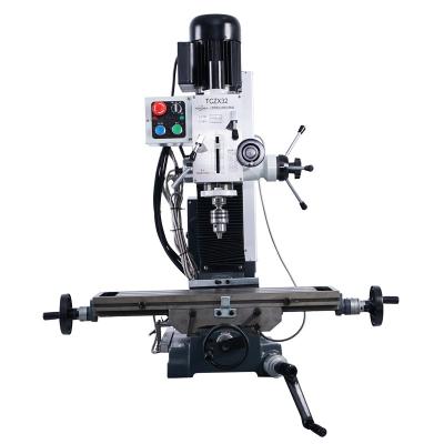 China Manual Horizontal Drilling Mini Metal Milling Machine Machinery Repair Shops TCZX32 Mills Mini Vertical for sale