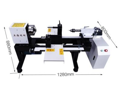 China Mini Small Four-axis A26 Wood CNC Lathe Machine Price for sale