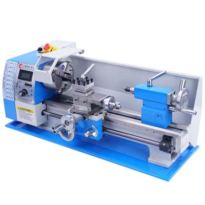 China Machinery Repair Shops Tongchen 210 Mini Metal Manual Brushless Lathe Machine with 900W Brushless Motor Price for sale