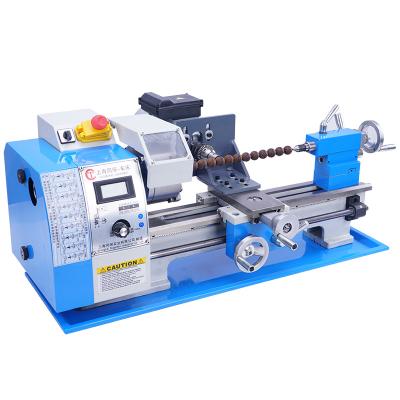 China Building Material Shops 400 Wood Mini Lathe Tool Turning Machine For Hole Puncher for sale