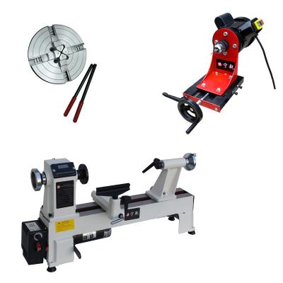 China Building Material Stores Wood Turning Lathe Machine With 6 Inch Chuck for sale