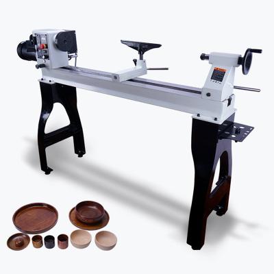 China Building Material Shops 1500W Mini Wood Turning Lathe Machine Heavy High Quality Wood Lathe Machine for sale