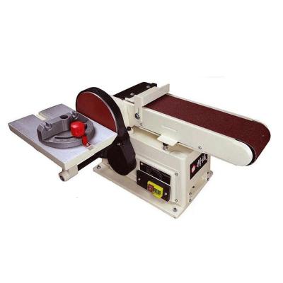 China Factory 500W Vertical Small Belt Machine Sand Belt Desktop Polishing Abrasive Machines for Woodworking for sale