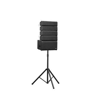 China Dual 4inch Active Mini Stage Line Array Speaker Built DSP Amplifier for sale