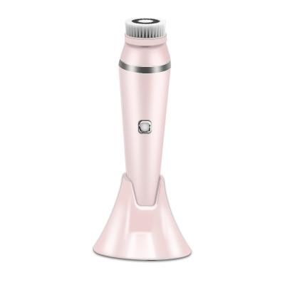 China Excellent Quality Electric Facial Cleanser 4 Pore Remover In 1 Silicone Cleansing Brush for sale