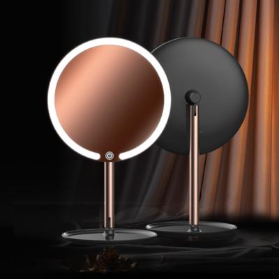 China Small Lighted Top Quality Makeup Mirror Led Light Vanity Set Table Makeup Mirror for sale