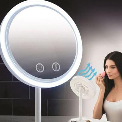 China New Released Rechargeable Led Mirror Cosmetic Makeup Mirror Led Make Up Mirror With Led Light for sale