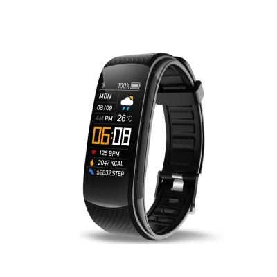 China GPS Navigation C6T Smart Body Temperature Wristband Product Specification for sale