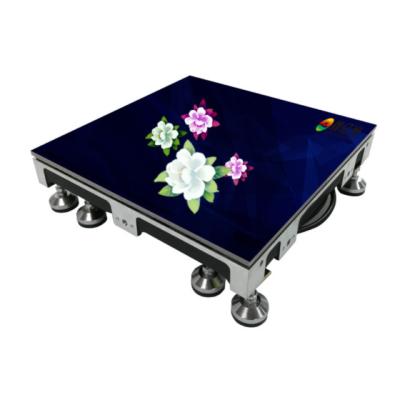 China Floor Light Indoor Background Floor Tile Stagedance P4 P5.2 P6 Led Screen Display for sale