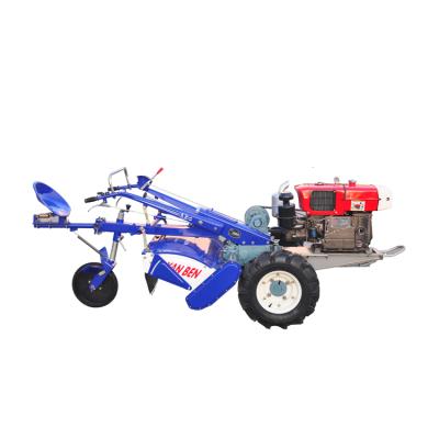 China High Quality Farms Miwell Agricultural Machinery 2 Wheels Tractor Power 15HP Walking Tiller Tractor With Rotavator for sale