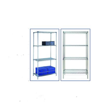 China Corrosion Protection Metal Wire Shelving Wire Shelf for Kitchen Office Bedroom for sale