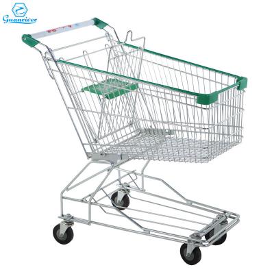 China Guanriver Unveiling New Design Asian Steel Shopping Trolley for sale