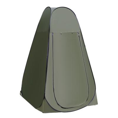 China Camouflage Noise Up Instant Portable Outdoor Privacy Tent Shower Tent, Camp Toilet Changing Room Pod Rain Shelter With Window Camping for sale