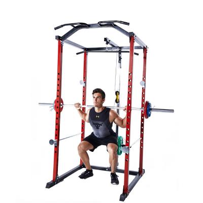 China Eco-Friendly Indoor Barbell Frame Squat Portal Frame Household Stretcher Fitness Equipment Pull Up Bench for sale