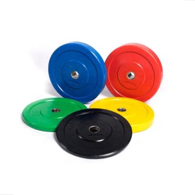 China Massager and Therapy Tool Factory Price Weight Lifting Discs Barbell Weight Plate Rubber Bumper Plate for sale