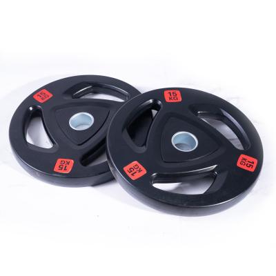 China 2020 2021 Hot Sale Rubber Coated Grip Durable Bumper Plates for sale