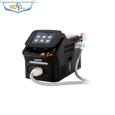 China Best Selling Portable Hair Removal ADSS 755+808+1064 Diode Laser Hair Removal Machine for sale