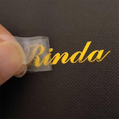 China Letter Nickel Metal Waterproof Custom Electroformed Transfer Waterproof Sticker for sale