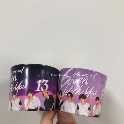 China Recyclable Private Custom High Quality Cardboard Logo Photo Picture Printing Paper Air Cup Sleeve for sale