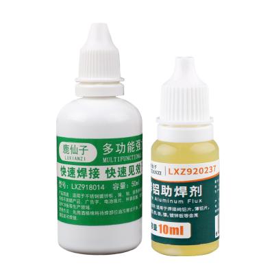 China LUXIANZI 10 Lead Free 50ML Solder Solder Paste Spring Stainless Steel Flux Paste High Quality Durable Solder Flux for sale