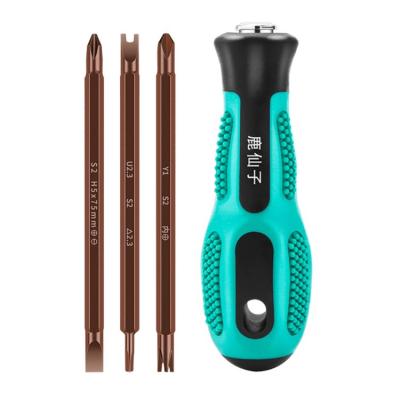 China Multifunction Magnetic Screwdriver Bit Precision Screwdriver Set With Deep Hole Working Magnetic Bit Screwdriver For Iphone Phone Repair Tools for sale