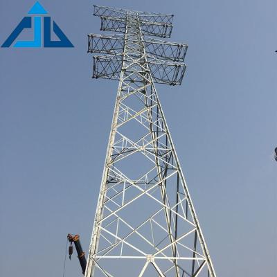 China Professional iso certificated 110kv double circuit transmission steel tube pole lattice tower for sale