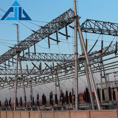 China Hot sale factory direct price transmission supporting substation steel structure shed for sale