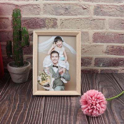 China Wholesale A4 30x40cm Decorative Black Wall Picture Frame Photo Picture Wooden Picture Frames for sale