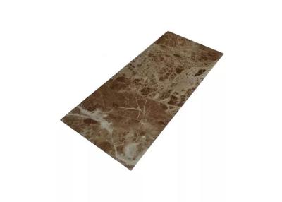 Chine haute décorative intérieure de feuille de marbre de PVC de 1220x2800mm brillante pour la salle de bains à vendre