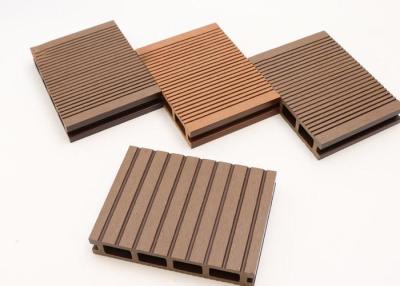 China Impermeabilice no la madera al aire libre del Decking del resbalón WPC que suela Decking plástico en venta