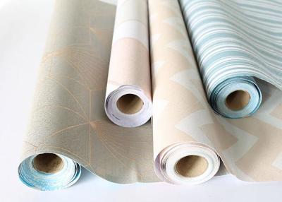 China Waterproof PVC Wallpaper Sticker Roll 45cm 60cm Decorative for sale