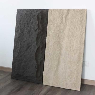 China Peso ligero 120 * los 60cm de la pared de piedra del panel de la PU del poliuretano falso en venta